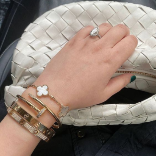 SPIJKER Elegant Armband med Krystaller