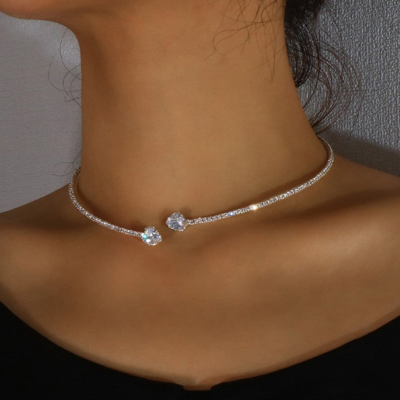 CRISTAL Diamant Pendant Necklace