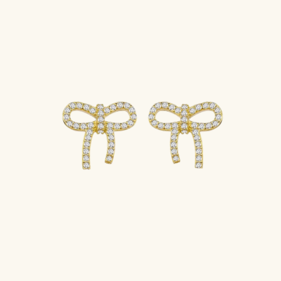 Gold Round Earrings - TIA Collection
