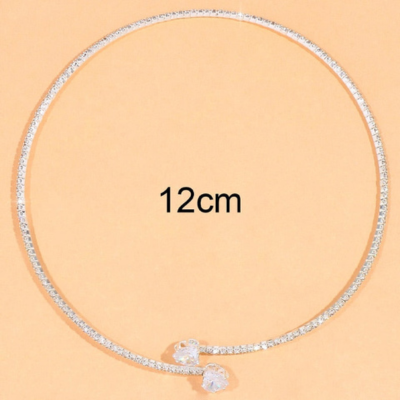 CRISTAL Diamant Pendant Necklace