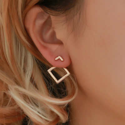 Diamantøreringe KIKI - Elegante Diamantringe