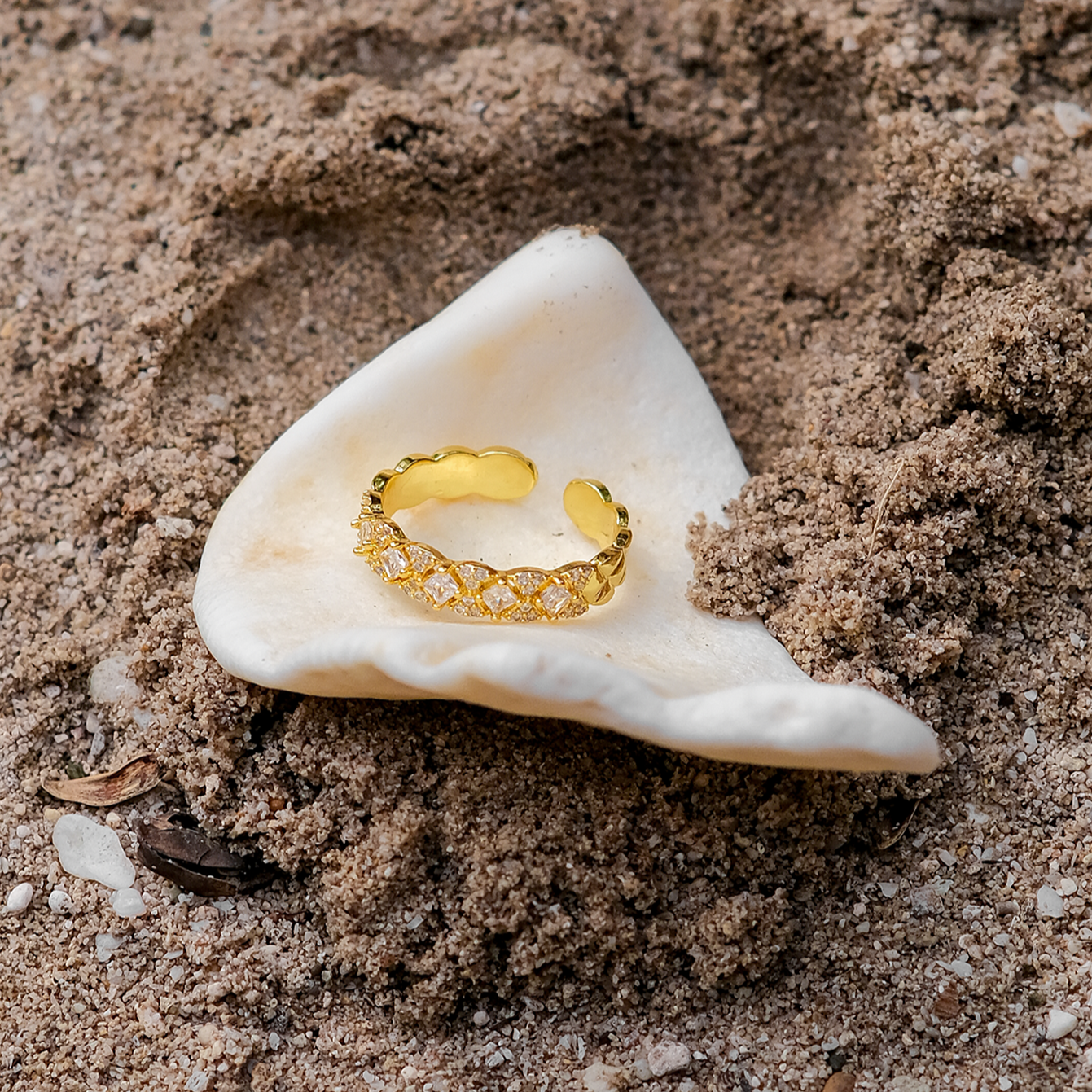 Camille Gul Mustard Ring