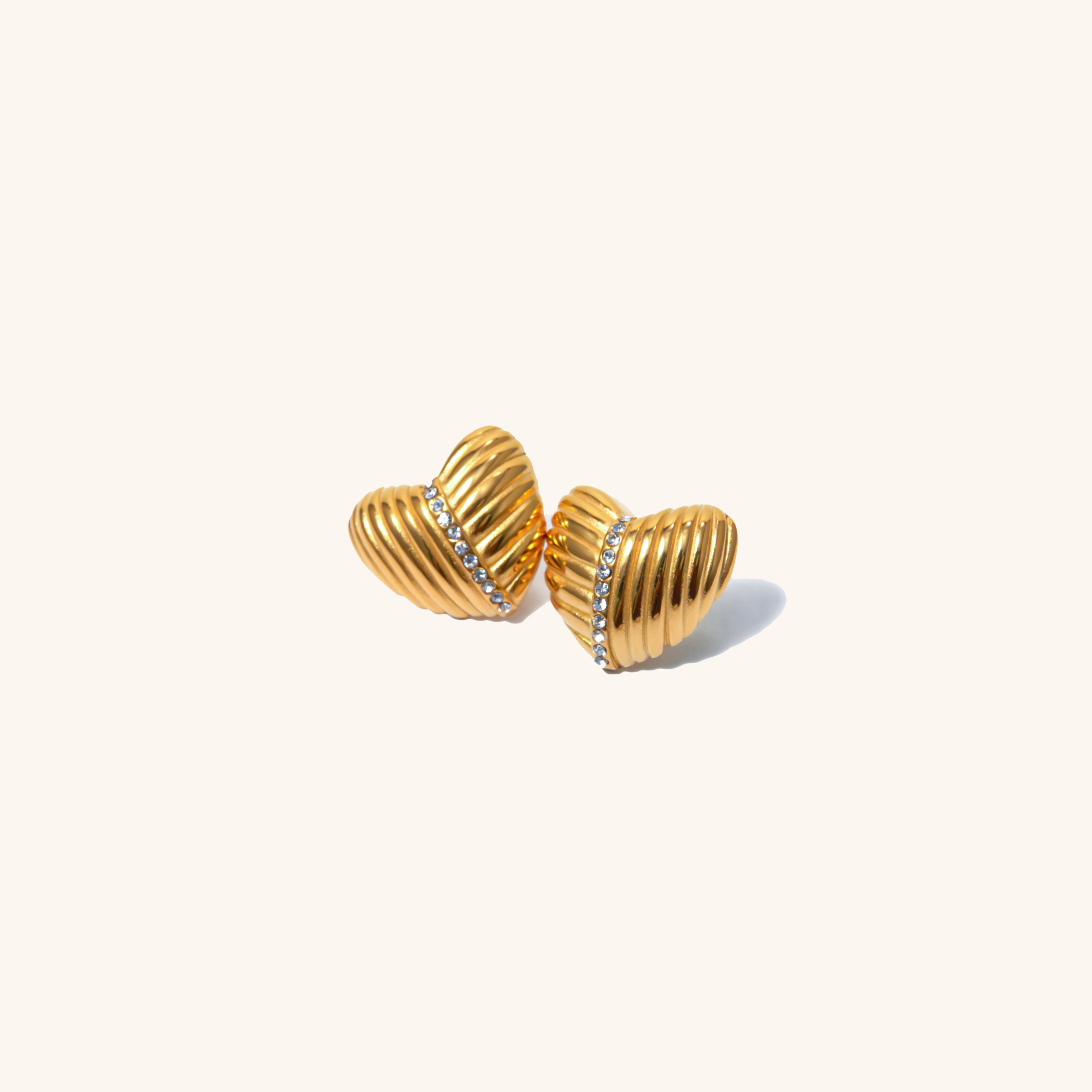 Selene Gold Hoop Earrings