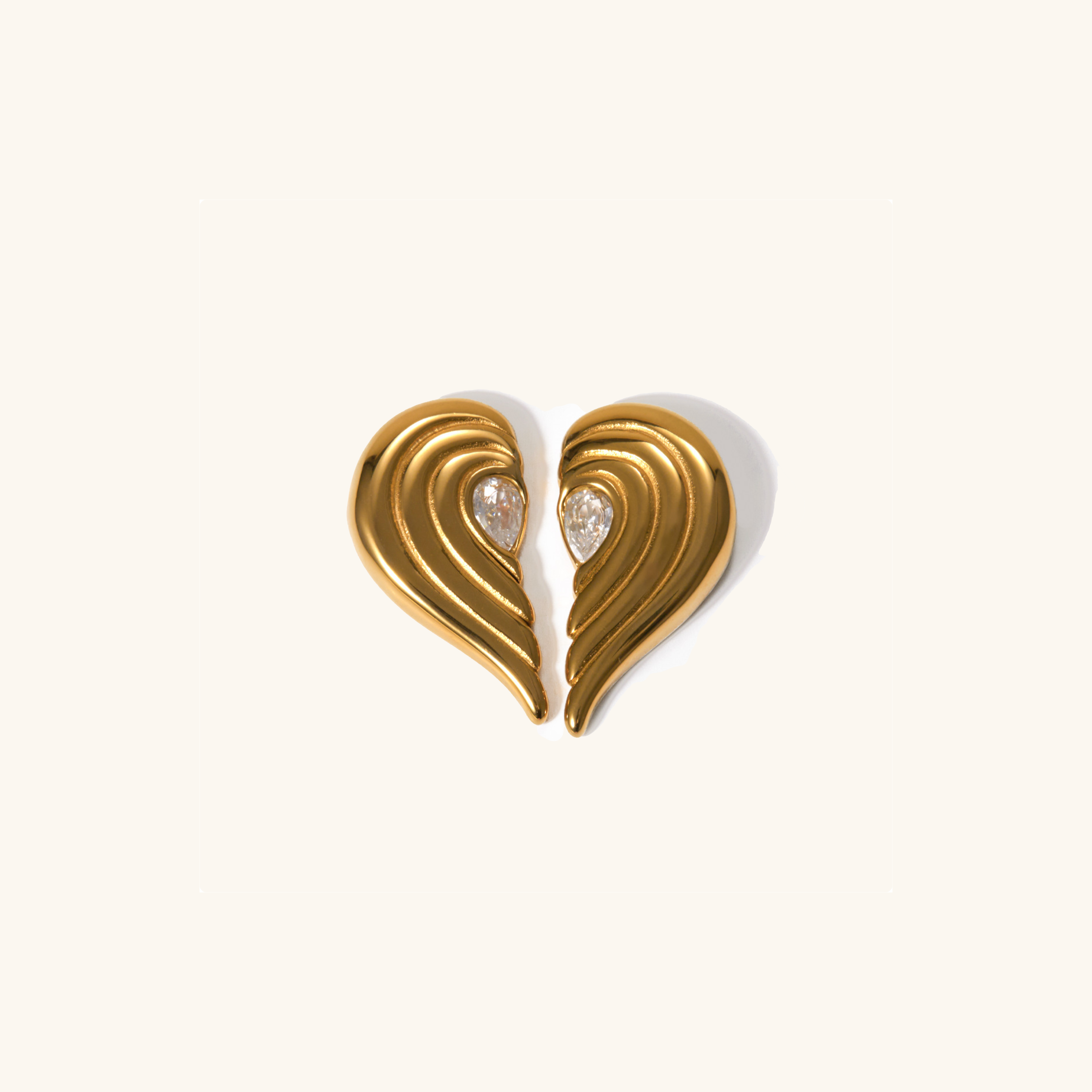 Thalia Gold Hoop Earrings