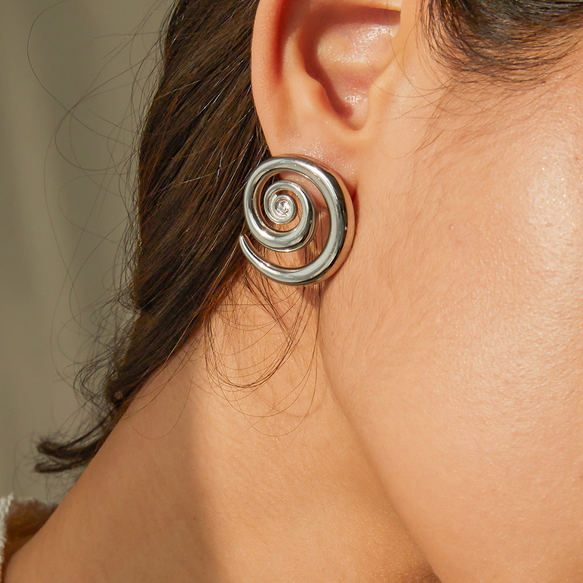 Tilly Gold Hoop Earrings
