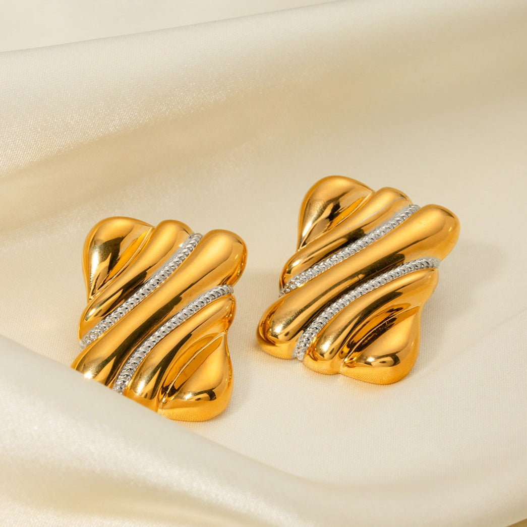 Pippa Gold Hoop Earrings