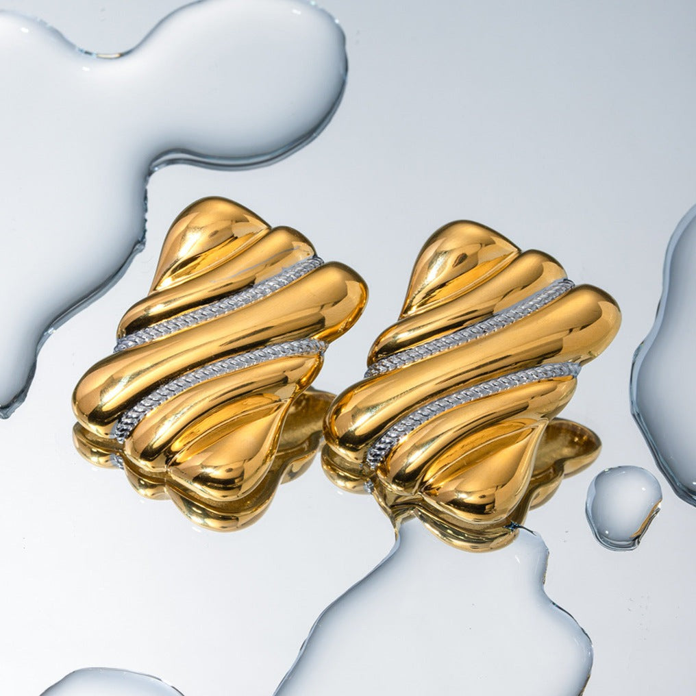 Pippa Gold Hoop Earrings