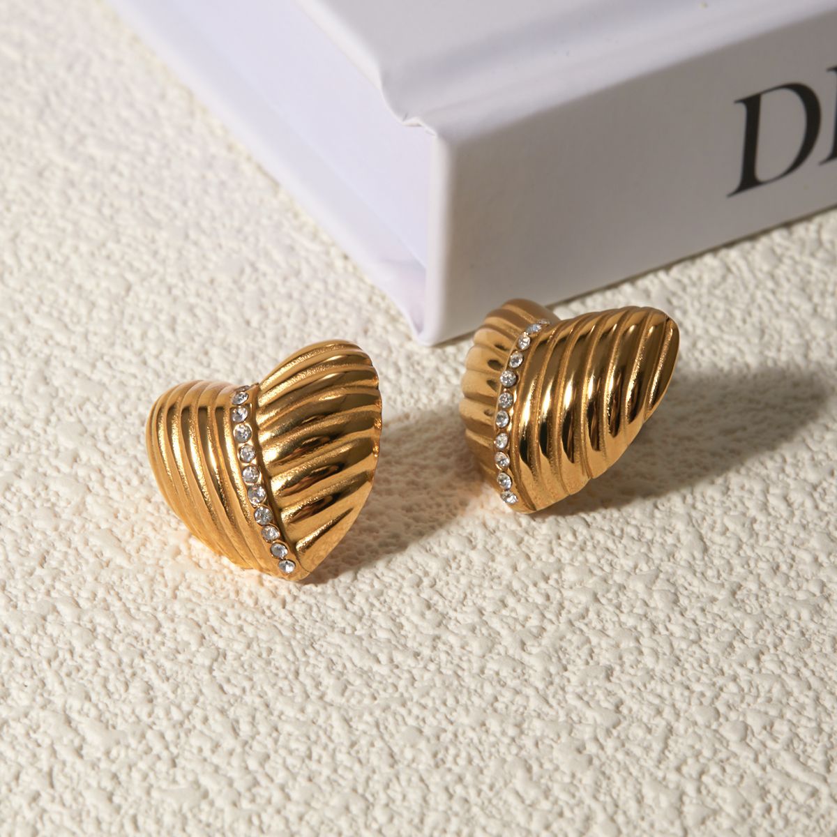 Selene Gold Hoop Earrings