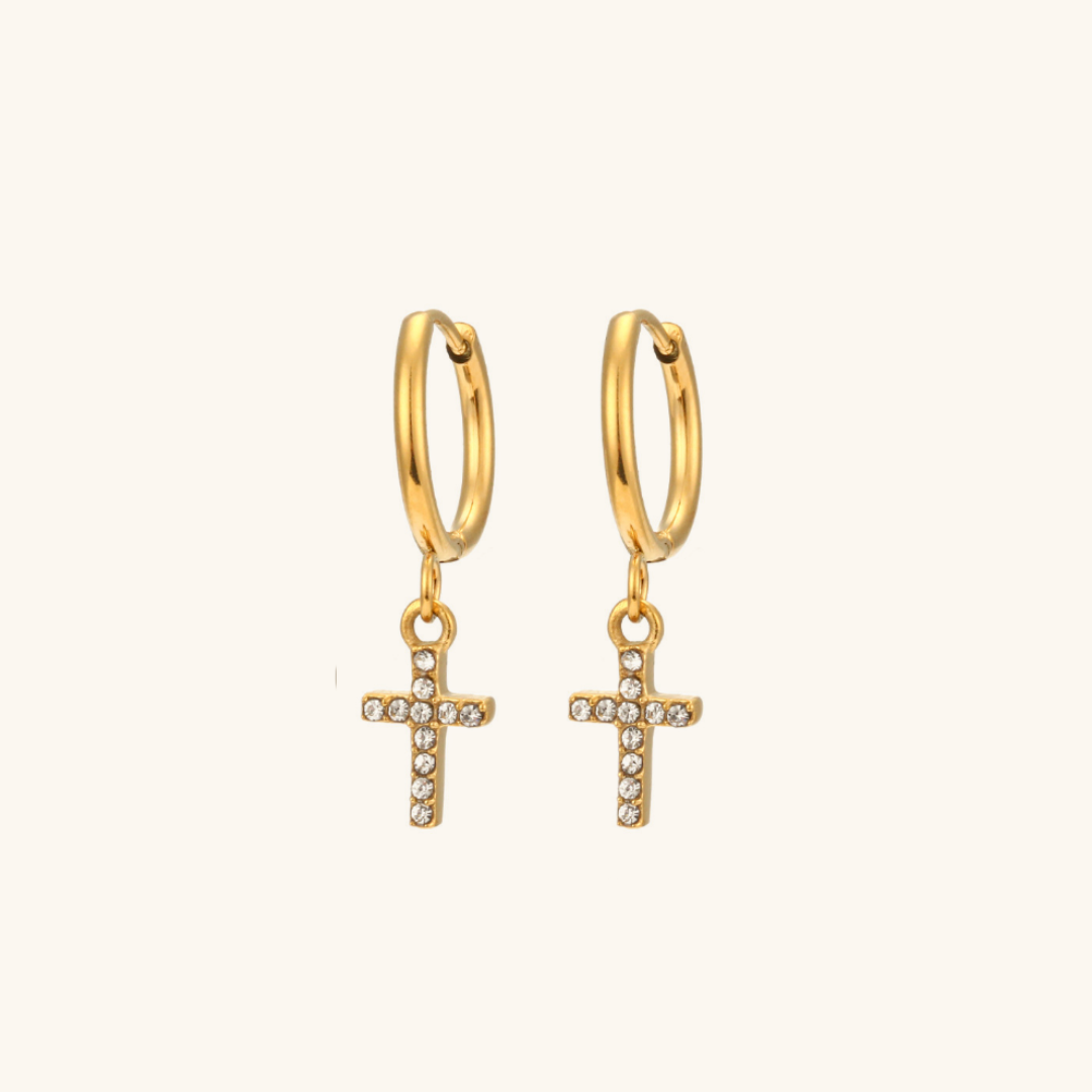 Margaret Gold Hoop Earrings