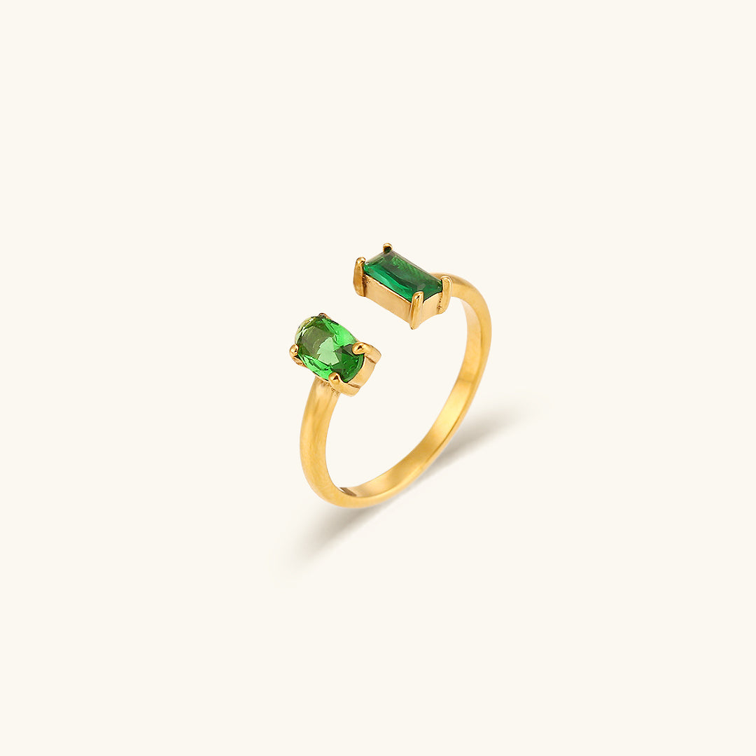 Fedilia Ring med Eksklusive Ædelsten
