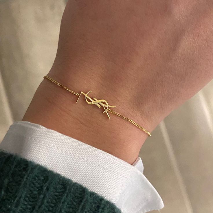 Armbånd HANNAH 'YSL' - Elegant Smykke