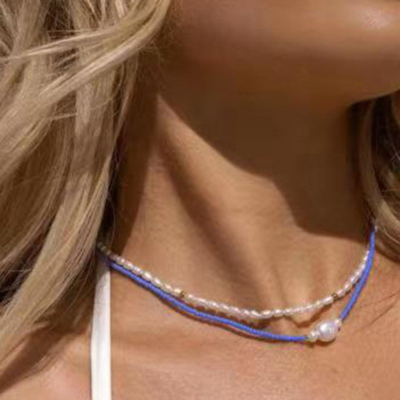 Bali Pearl Gold Necklace
