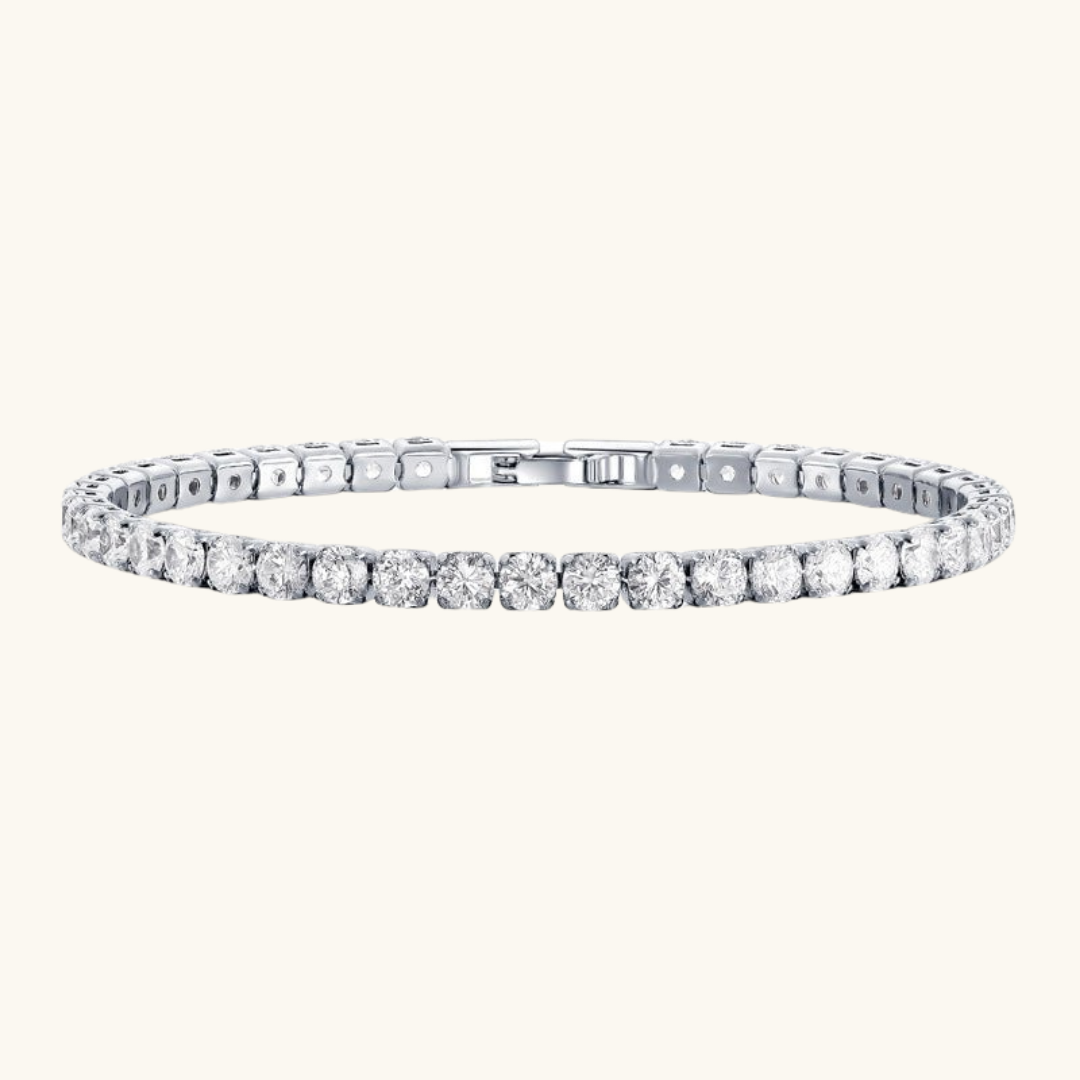 Silver Tennis Bracelet