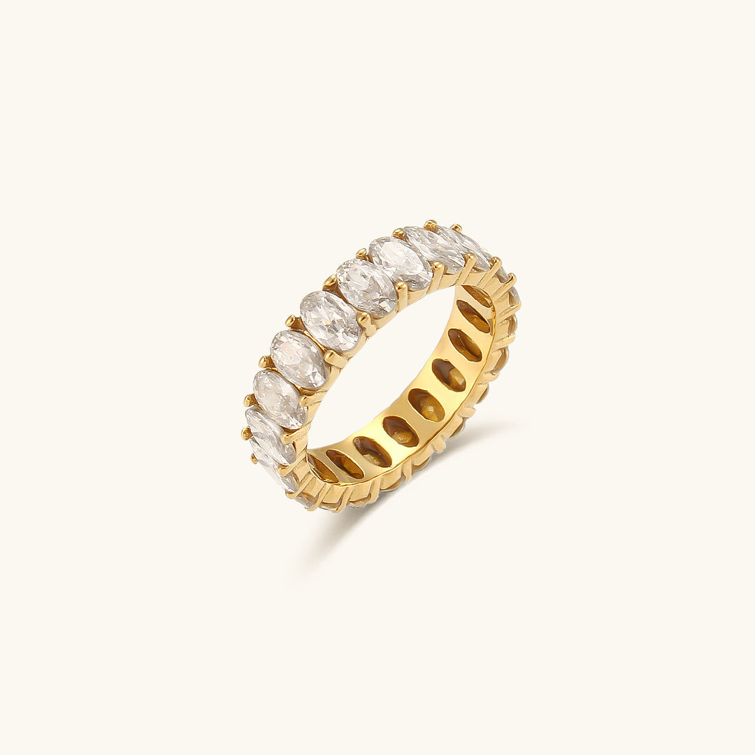 Antoinette Synthetic Diamond Ring