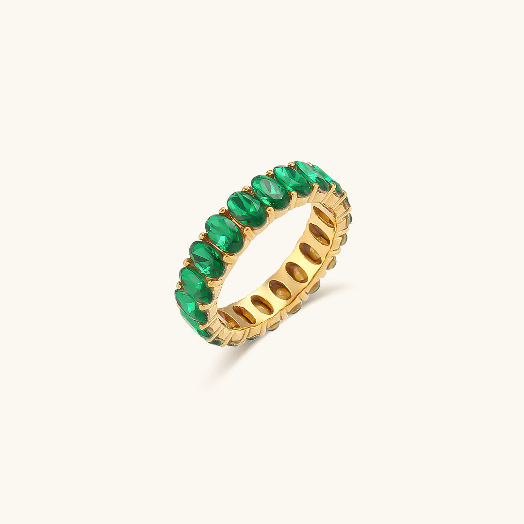 Antoinette Synthetic Diamond Ring