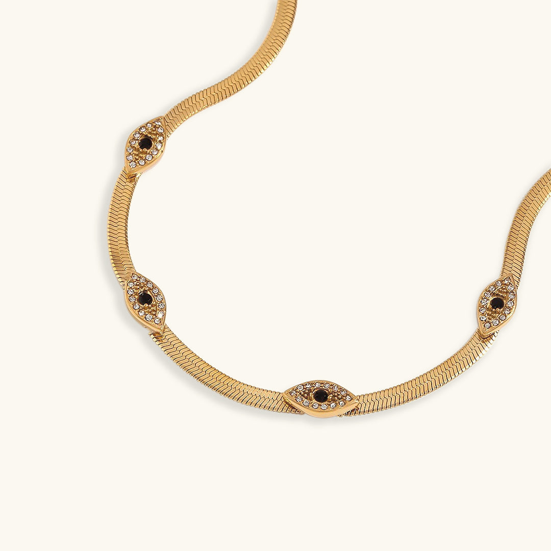 Faunne Guldhalskæde" can be rewritten as "Faunne Gold Necklace.