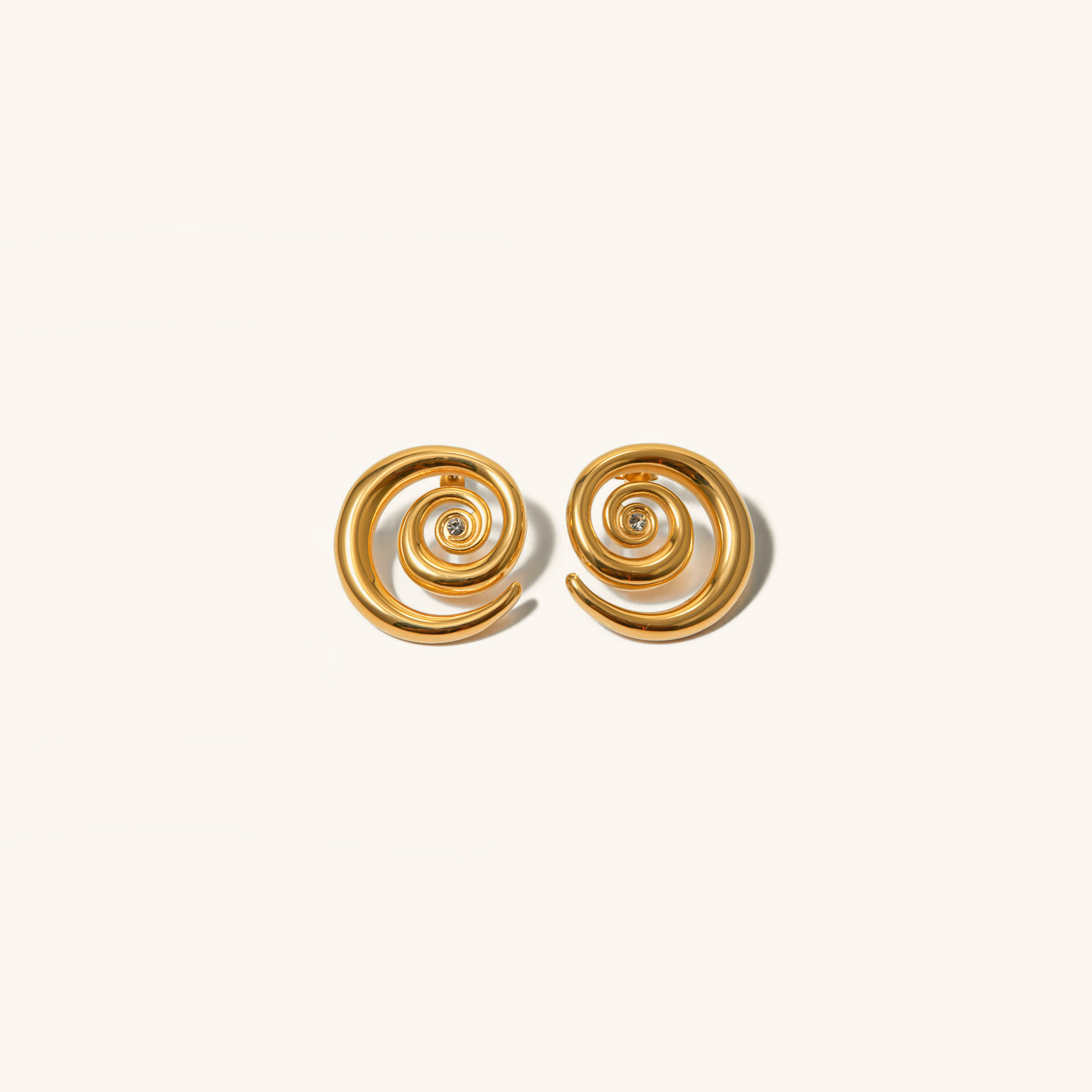 Tilly Gold Hoop Earrings