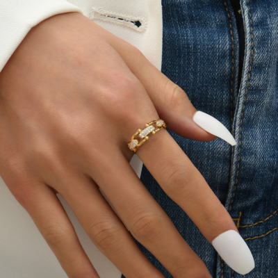 CHLOE Justerbar Ring for Optimal Komfort