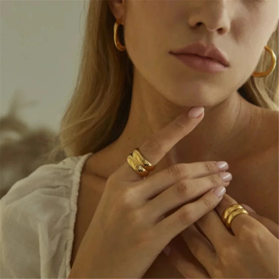 Layered BIRDIE Ring