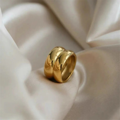 Layered BIRDIE Ring