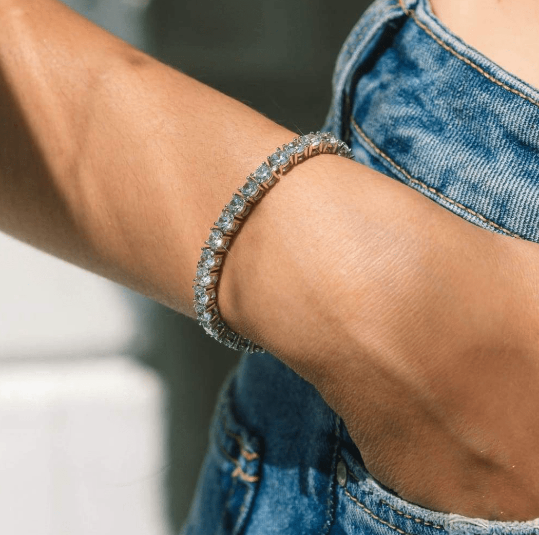 Silver Tennis Bracelet